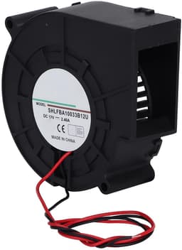Dailygoods - Dailygoody - Borstelloze Koelventilator - Dubbele Bal Turbine - Langdurig Gebruik - 12V - Luchtblazer - Ideaal voor Camping en Picknick — thumbnail 4