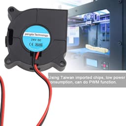 Dailygoody - Turbo Blower Koelventilator - 24V voor 3D Printers - Hoge Winddruk voor optimale koeling - Energiezuinig - Betrouwbare prestaties - Stil — thumbnail 5