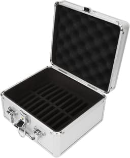 Harde Schijf Opslag - Externe Opslag - Data Bescherming - 20 Bay Capaciteit - 23x22x14 cm - Zilver — thumbnail 4