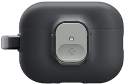 Spigen Hoesje Geschikt voor AirPods Pro 3 - Nano Pop Case met Karabijnhaak Zwart — thumbnail 4