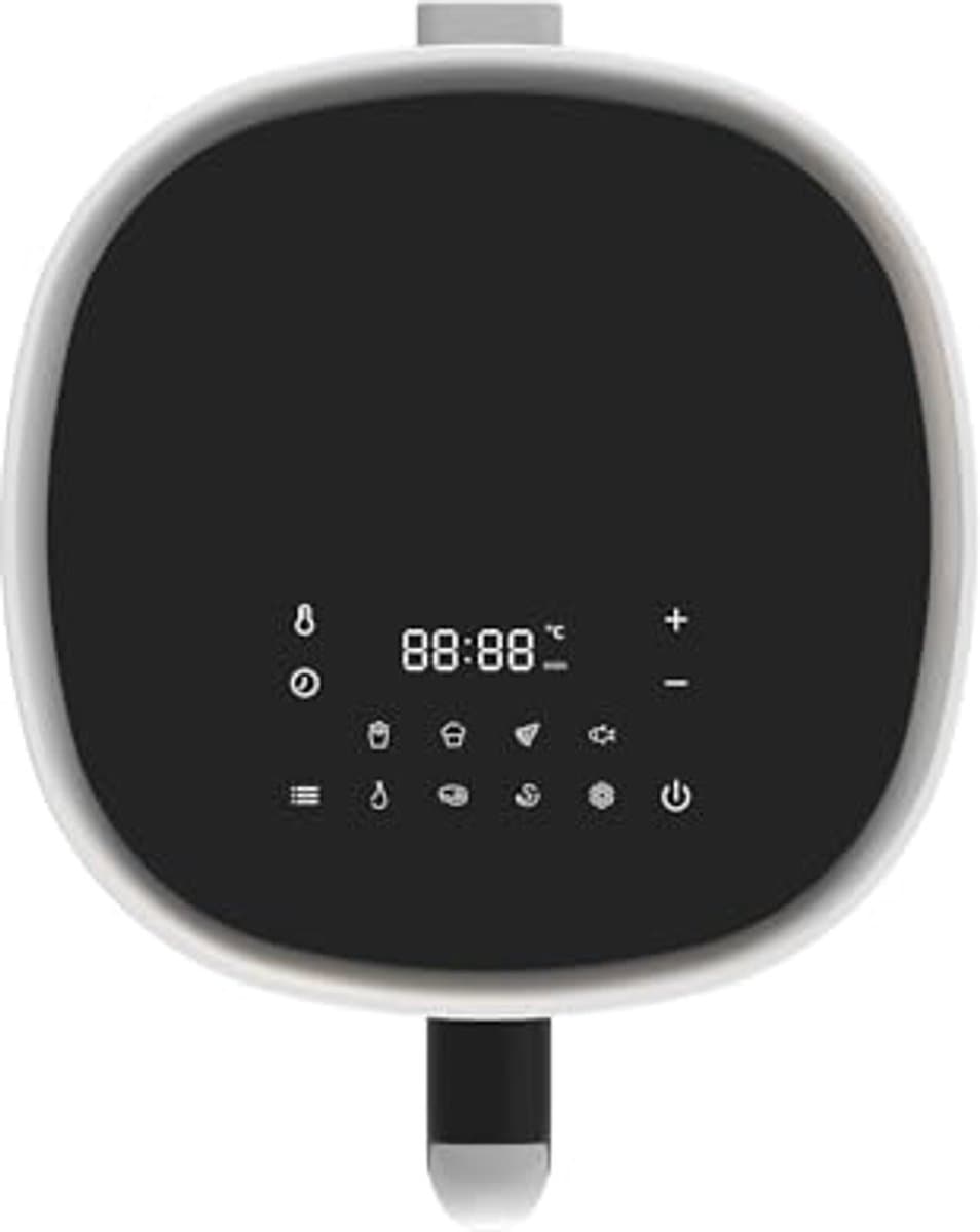 Digitale Heteluchtfriteuse - Airfryer - Gezond Frituren - Programmeerbaar - 45 Liter - Wit — afbeelding 1
