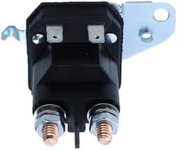 Startrelais Grasmaaier - Solenoïde Schakelaar - Motor Starten - 12 Volt 100 Ampère - 1/4 Inch Schroefdraad - Zilverkleurig — thumbnail 1