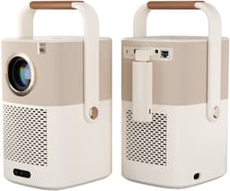 Yaber T2 Plus Smart Portable Projector 2x5w JBL Beamer Beige — thumbnail 3