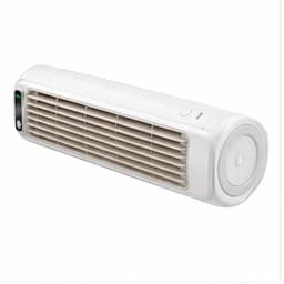 Bobypet - Premium Aircooler Muurmontage - Zonder Boren Ventilator - Energiezuinige Koeler met Drie Snelheden - Draagbare Mobiele Airco Cooler voor Slaapkamer, Keuken en Badkamer - Compacte Wandventilator met Geavanceerde Waterkoeling - wit — thumbnail 1