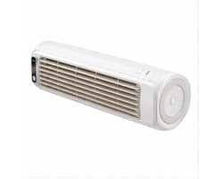 Bobypet - Premium Aircooler Muurmontage - Zonder Boren Ventilator - Energiezuinige Koeler met Drie Snelheden - Draagbare Mobiele Airco Cooler voor Slaapkamer, Keuken en Badkamer - Compacte Wandventilator met Geavanceerde Waterkoeling - wit — afbeelding 1