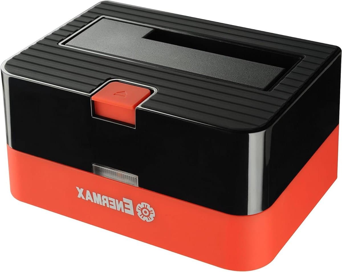 Dockingstation Harde Schijven - Externe Opslag - Data Overzetten - Universele Compatibiliteit - 16.5 cm - Zwart — afbeelding 1