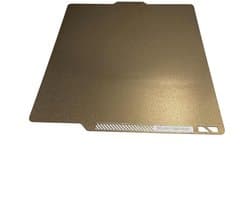 PEI Platen - Printplaten Dubbelzijdig - 3D Printen - Magnetisch Flexibel - 257x257mm - Goud