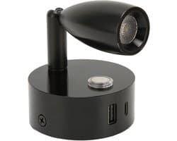 RV Leeslamp - Camper Verlichting - Lezen in voertuig - Aanraakdimbaar met nachtlampje - 3 kleuren - Neron