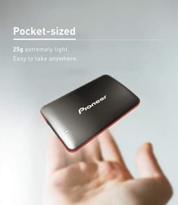 Externe SSD - Draagbare Opslag - Snelle Data Transfer - Schokbestendig Ontwerp - 960GB - Zwart — thumbnail 4