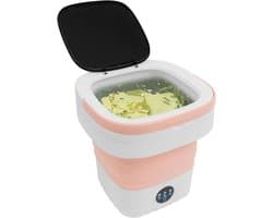 Mini Wasmachine met Centrifuge - Voor Kleine Wasgoed - Meerdere Programma's - wascyclus