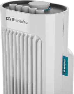 Ventilator Toren - Staande Ventilator - Ruimte Koelen - Met Timer - 45 Watt - Wit — thumbnail 5