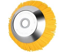 Nylon Onkruidborstel 200mm x 25.4mm voor het Verwijderen van Roest en Mos, Tuinonderhoud en Grasmaaier Accessoire