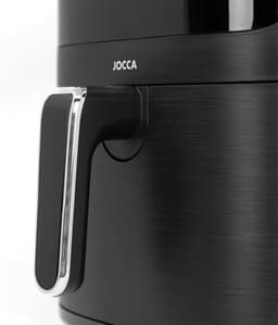 Heteluchtfriteuse - Airfryer Frituurpan - Gezond Koken - Fry Force 360 Graden - 65 Liter - Zwart — thumbnail 4
