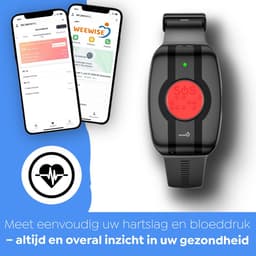 Weewise WS74 - GPS Horloge Senior - Smartwatch voor Ouderen - Persoonlijke alarmen - alarm horloge ouderen - GPS Horloge Alzheimer - Valdetectie — thumbnail 3