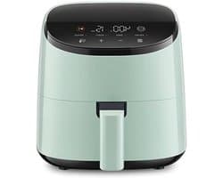 Slimme Heteluchtfriteuse - Mini Oven - Gezond Koken - Geluidsarme Werking - 4-in-1 - Groen