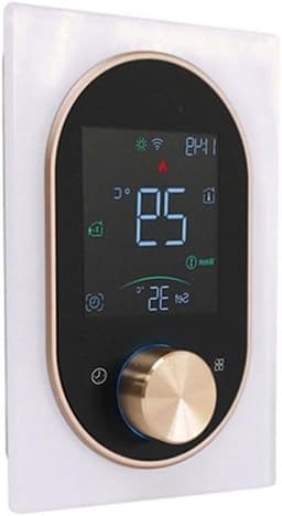 Slimme Thermostaat - Temperatuurregelaar - Verwarming Regelen - Wekelijkse Programmering - 13 x 9 x 4 cm - Wit — thumbnail 1