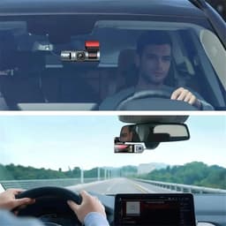 Dash Cam, Auto DVR, 1080P High-Definition Dual-Lens Driving Recorder met Infrarood Nachtzicht en 32GB Opslag — thumbnail 2