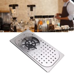 Glazen Spoeler - Bar Spoelbak - Snel Glazen Wassen - Handsfree Reiniging - Meerdere Hoek Mondstuk - Zilver — thumbnail 3