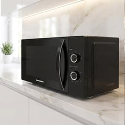 Heinner Magnetron 25L – 800W – 5 Vermogensniveaus – Ontdooifunctie – Draaiknop & Timer – Zwart — thumbnail 5