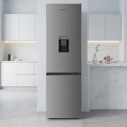 Heinner HC-HM260XWDE++ Koel-vriescombinatie met Waterdispenser – 260 L – Elektronische Temperatuurregeling – Omkeerbare Deur – Zilver – 5 Jaar Garantie — thumbnail 8