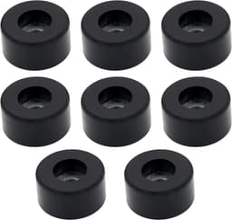 Antivibratie Voet Pads - Rubberen Bumper - Trillingsreductie - Vervangt 192310GS - 1.5 inch D x 0.75 inch H - Zwart — thumbnail 1