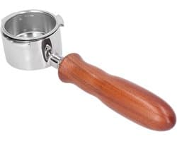 Bottomless filterhouder 51mm voor espresso, roestvrijstalen portafilter, ideaal voor thuisgebruik en barista's