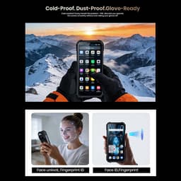 FOSSiBOT F115 Ultra Robuuste Smartphone 5G - 36GB RAM - 256GB ROM - 6.78 inch FHD+ Scherm - 20000 mAh 33W - IP68 Waterdicht Telefoon - Android 16 - 50MP + 36MP Camera, 64MP Nachtzicht - Bluetooth 5.4 - GPS NFC - Zwart — thumbnail 11