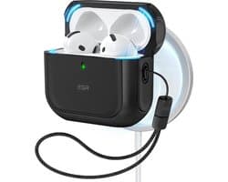 ESR Halolock Orbit Hybrid Hoes Geschikt Voor AirPods 4 (AirPods 4e Generatie) (2024) - Compatibel met MagSafe - Zwart