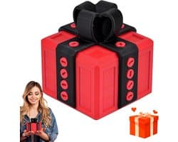 3D Geprinte Grap Geschenkdoos met Schroeven in Diverse Kleuren, Verrassingsdoos voor Desktopelementen en Grappige Cadeaus