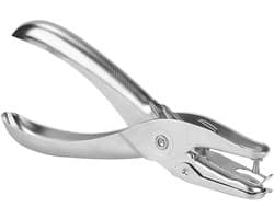 Handmatige Paper Punch voor Knutselen - Perfect voor Wenskaarten, Scrapbooking en Notitieboeken