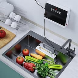 Multifunctionele Vaatwasser - Reinigingshub Afwasmachine - Hygiënisch Reinigen - Installatievrij Gootsteenmodel - 5 Kilogram - Meerkleurig — thumbnail 5