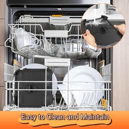 Cosensi - Silicone Splash Guard - Air Fryer Accessoires - Voor optimale luchtcirculatie - 2 stuks - Geschikt voor 8-in-1 Dual Zone Air Fryer XXL 8.... — thumbnail 3