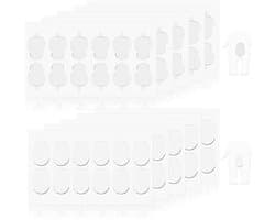 120 Stuks Dubbelzijdige Transparante Plakdoppen voor Popdecoratie en Knutselen - Gel Lijm Vervanging voor Creatieve Projecten