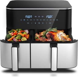MKSS® Airfryer XXL - Dubbele Mand Airfryer — thumbnail 1