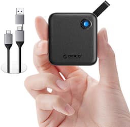 Draagbare SSD 4TB met 2-in-1 USB-C Kabel - Snelle Externe Solid State Drive voor Smartphone, Tablet en PC — thumbnail 1