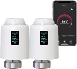 Slimme Wifi Radiator Thermostaat - Directe Programmering & Spraakbesturing (Alexa/Google) — thumbnail 1