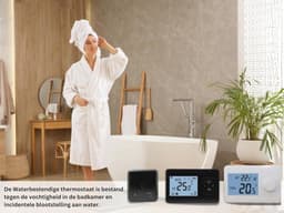 Draadloze Thermostaat Plug met Ontvanger - Simpele Temperatuurregeling voor Elektrische Apparaten — thumbnail 4
