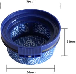 Geschikt voor Samsung BESPOKE VS20 stofzuigeraccessoires, filter, filterelement, stofzuigerfilter, vervangingsonderdelen voor stofzuigerfilter, 3 stuks — thumbnail 3