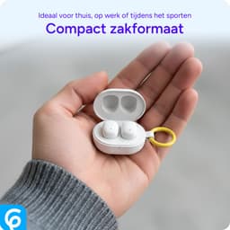SBG Mini Buds – Draadloze Bluetooth 5.4 Oordopjes – In-Ear – Touch Control – Microfoon – 18 uur batterij – Wit — thumbnail 5