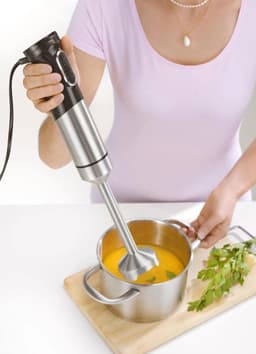 Power Staafmixerset 1500W roestvrij staal met mengbeker en garde — thumbnail 3
