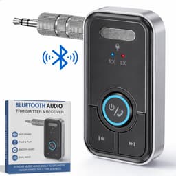 Boncy® Premium 2 in 1 Bluetooth Transmitter & Receiver - 3.5MM AUX - Bluetooth Zender & Ontvanger - Handsfree Bellen Auto - Bluetooth Adapter Auto met Microfoon — thumbnail 1