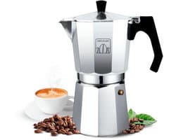 Cecotec MokClassic 300, Moka Express, 0,15 l, Aluminium, Aluminium, 3 kopjes, Gemalen koffie