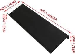 Ergonomische heldere acryl toetsenbordhouder voor comfortabel typen en werken thuis of op kantoor, zwart — thumbnail 5
