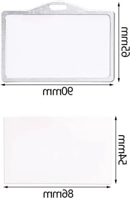 Duurzame Aluminium ID Kaarthouder met Neopreen Halsband en Sleutelhanger - 2 Stuks voor Werk en School, Ideaal voor Identificatie en Toegangspassen — thumbnail 5