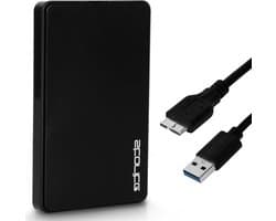 Externe harde schijf - Draagbare opslag - Gegevens back-uppen - Ultrasnelle USB 3.0 - 120GB - Zwart