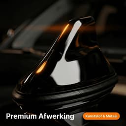 VCTparts® Universele Haaienvin Autoradio Antenne Zwart - Shark Fin AM/FM Dakantenne Auto Universeel met Eenvoudige Installatie Moderne Upgrade — thumbnail 3