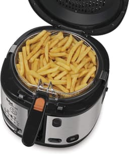 Friteuse - Keukenapparaat - Lekkere Snacks - Ruim 2 Liter - 3600 Watt - Zilverkleurig — thumbnail 5