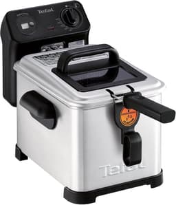 Friteuse - Frietpan - Lekkere friet bakken - Koude zone technologie - 4 Liter - Zilver — thumbnail 5