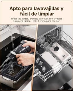 Automatische groentesnijder - Keukenmachine wafel - Creatieve maaltijden maken - Direct snijsysteem - 38 Kilogram - Zilver — thumbnail 5