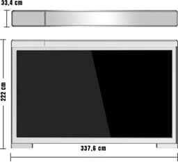 YOR® Professionele Portable Monitor Pro 2024 - Full HD - 13” / 16,5” Tri-Screen - Laptop Scherm Uitbreider - Inclusief Beschermhoes en Kabels - Krachtig - Zilver - 4cm x 34cm x 23cm — thumbnail 12
